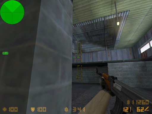 Half-Life: Counter-Strike - Теория прострела: de_nuke  