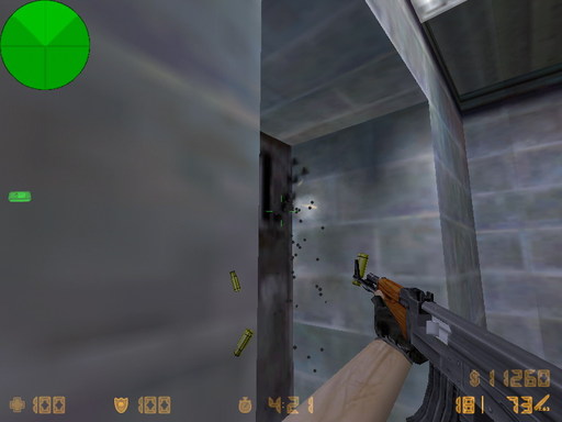 Half-Life: Counter-Strike - Теория прострела: de_nuke  