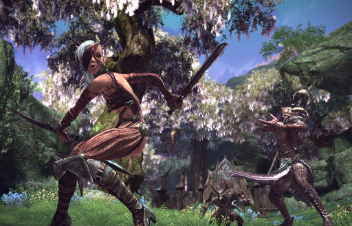 TERA: The Exiled Realm of Arborea - Скриншоты New Moon Village и Forgotten Jungle