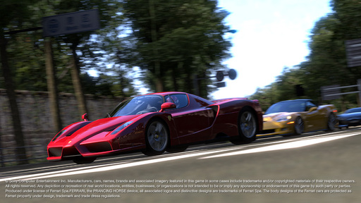 Gran Turismo 5 - Новые скриншоты: Ferrari, Lamborghini 