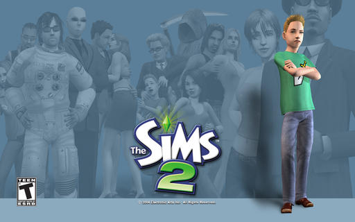 Sims 2, The - Обои The Sims 2