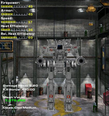 MechWarrior 4: Mercenaries - Medium 'Mechs