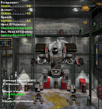 MechWarrior 4: Mercenaries - Medium 'Mechs