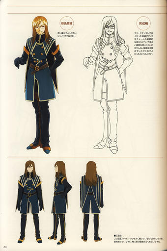 Tales of the Abyss - [ArtBook] Tales of the Abyss Illustrations - Kosuke Fujishima's Character Works