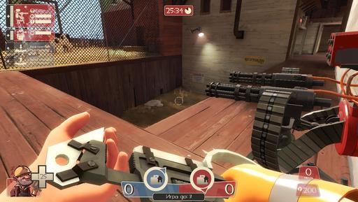 Team Fortress 2 - Выгодное расположение построек инженера на 2fort