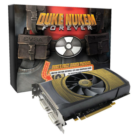 Игровое железо - GeForce GTX 560 с игрой Duke Nukem Forever от EVGA