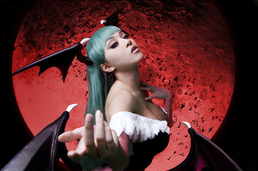 Marvel vs. Capcom 3: Fate of Two Worlds - Косплей Морриган Аэнсланд (Morrigan Aensland)