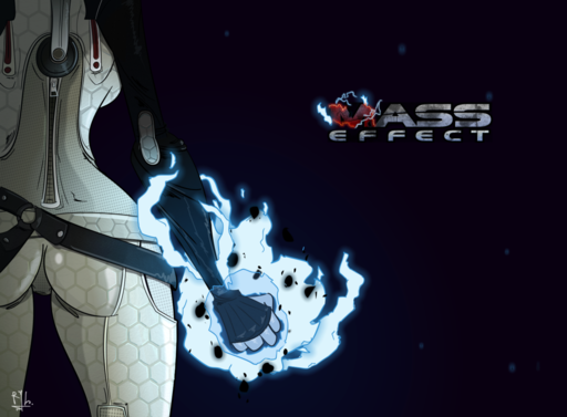 Mass Effect 2 - Фан-арт с Мирандой Лоусон