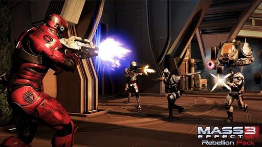 Mass Effect 3 - Мультиплеерный DLC “Rebellion”:подробности и дата выхода. 