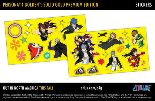 Persona 4: The Golden - Коллекционное издание (Solid Gold Premium Edition)