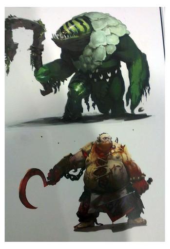 DOTA 2 - Подборка артов: немного фан-арта и первых вариантов выпущенных героев DOTA 2 - Подборка артов: немного фан-арта и первых вариантов выпущенных героев