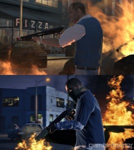 Grand Theft Auto V - Сравнение с Max Payne 3