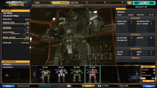 MechWarrior Online - 17.09.2013. Конец beta-теста. РЕЛИЗ Что дальше? микро-Обновление 