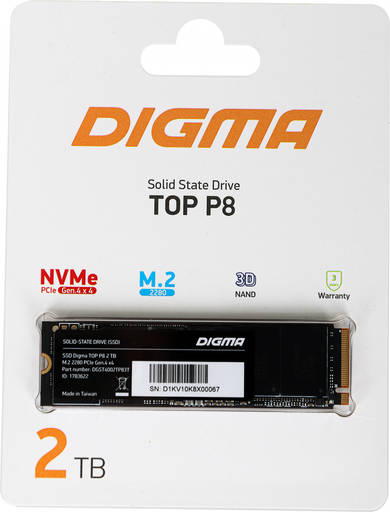 Игровое железо - Емкие и производительные: флагманские SSD DIGMA TOP 8 объемом до 4 ТБ